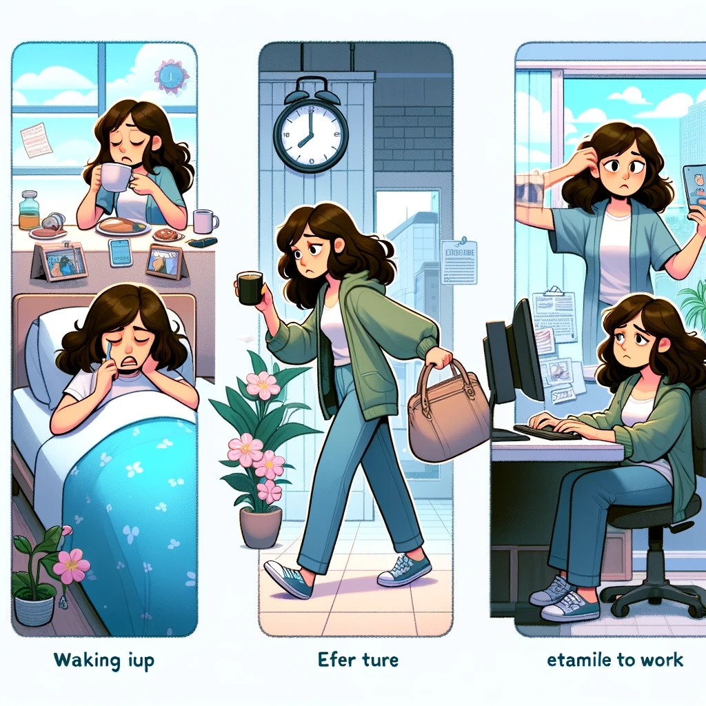 Mayas stressiger Tag